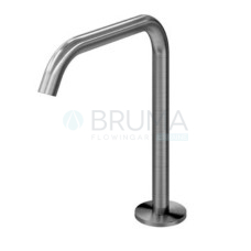 Налив для умивальника, настільний, на 3 отвори - X-Alpha 186 450 5IS Satin Stainless Steel