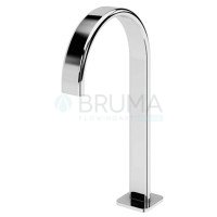 Излив для раковины, настольный, на 3 отверстия - ZenS 190 450 0CR Cromado Chrome