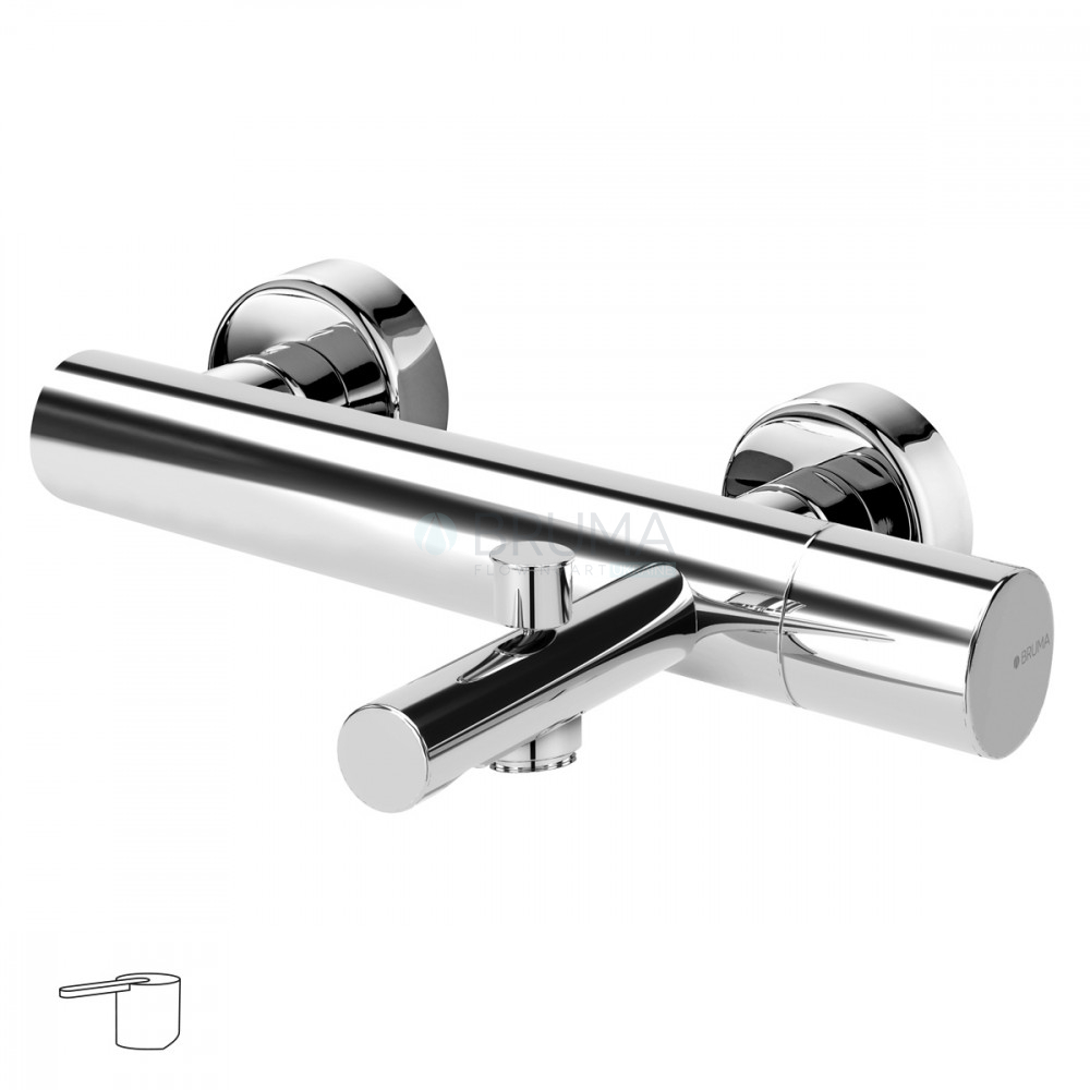 Смеситель для ванны ручка тип 2 Lusa 101 030 1CR Cromado