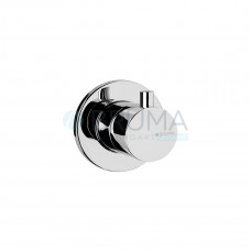 Перемикач на 3 виходи Lusitano 107 180 1CR Cromado