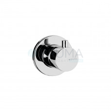 Перемикач на 2 виходи Lusitano 107 200 1CR Cromado