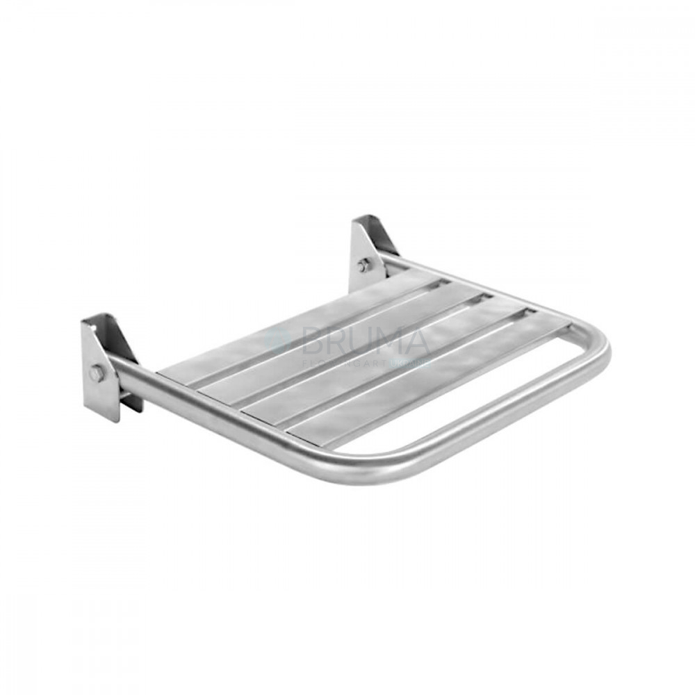Сидіння настінне, відкидне 152 001 5IS Satin stainless steel
