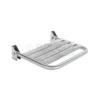 Сиденье настенное, откидное 152 001 5IS Satin stainless steel