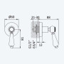 Запірний вентиль 3/4" Classico 118 590 1CR Chrome