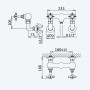 Смеситель для душа Imperial 117 040 0LE Old Brass