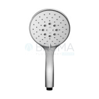 Ручна лійка 5 режимів розпилення Ø 130 мм - AirSPA 145 512 1CR Cromado/Pure White
