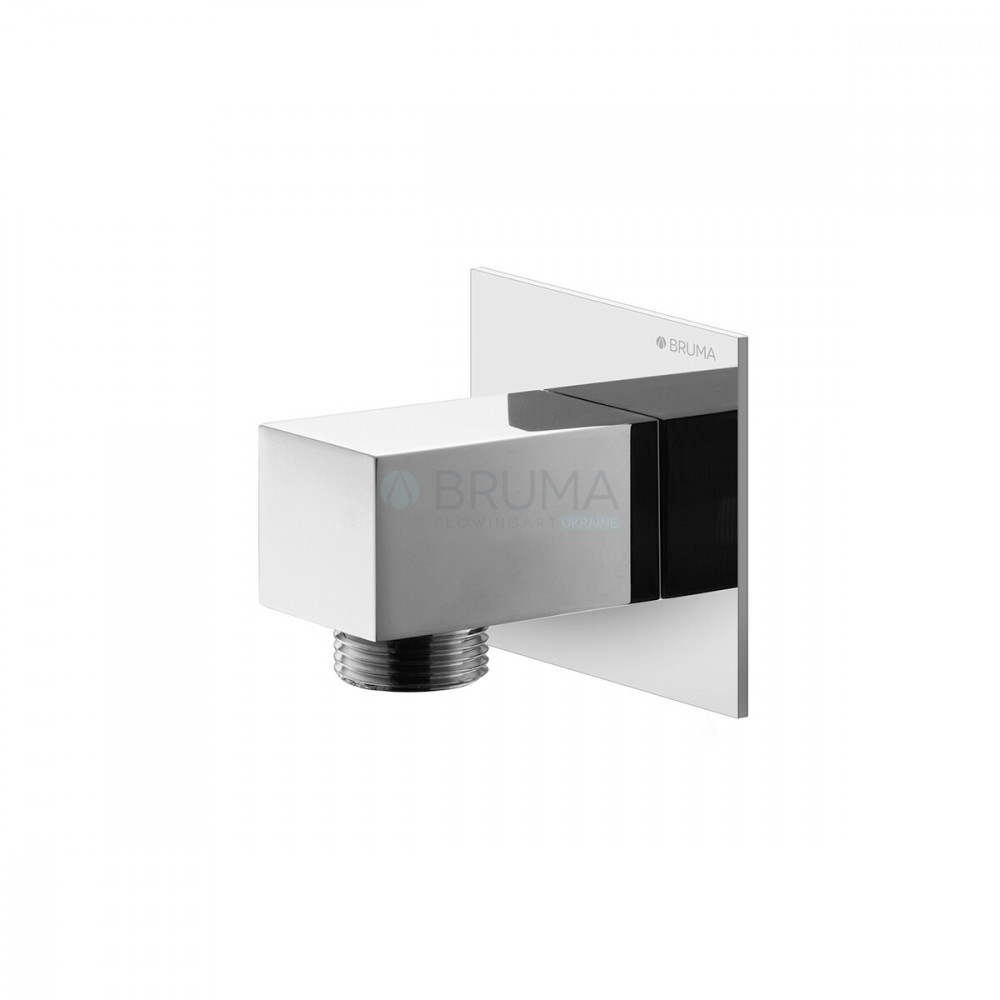 Кутовий вихід, для душу - Quadra 145 590 4CR Cromado
