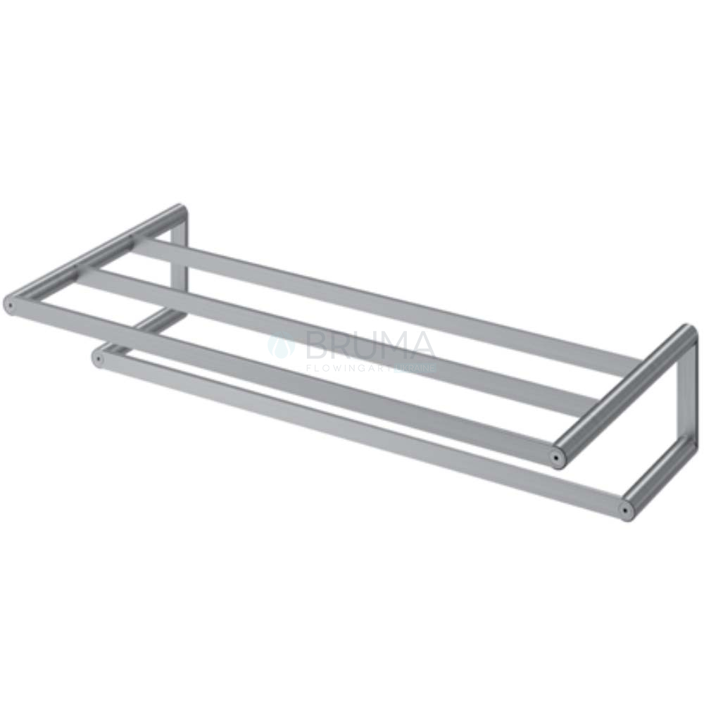 Полиця з рушникосушкою 600 мм 188 001 2IS Satin Stainless Steel