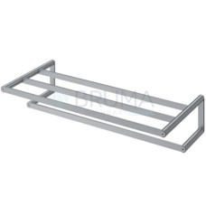 Полиця з рушникосушкою 600 мм 188 001 2IS Satin Stainless Steel