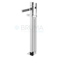 Змішувач для ванни підлоговий Adamastor 301 790 2CR Cromado / Chrome