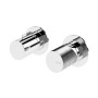 Змішувач прихованого монтажу на 2 отвори, з 3 виходами, ручка тип 3 Avalon 189 310 9PW Pure White