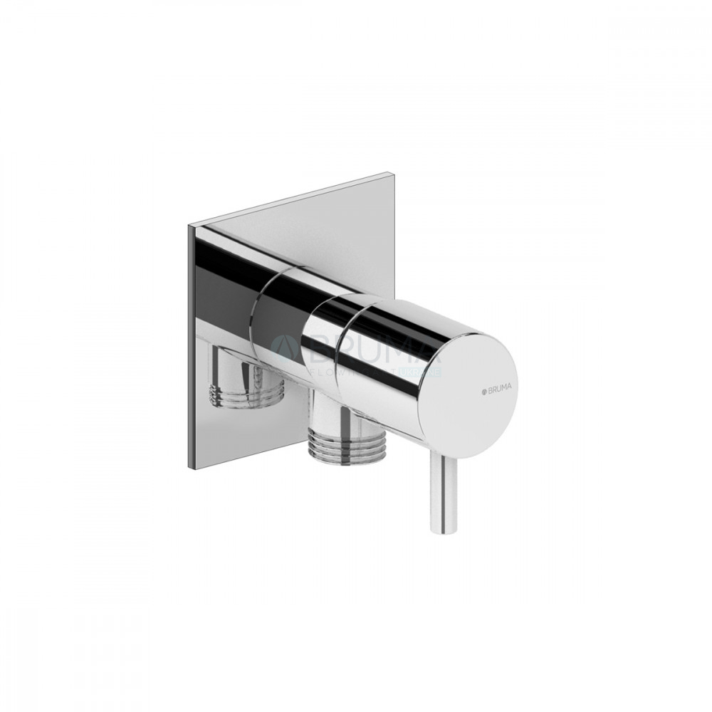 Кутовий кран з підключенням 1/2" - EloQ 125 200 2CR Cromado