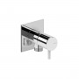 Кутовий кран з підключенням 1/2" - EloQ 125 200 2CR Cromado