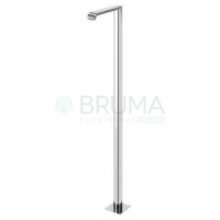 Налив для умивальника, підлоговий - EdgeQ Breeze 145 650 3PW Pure White