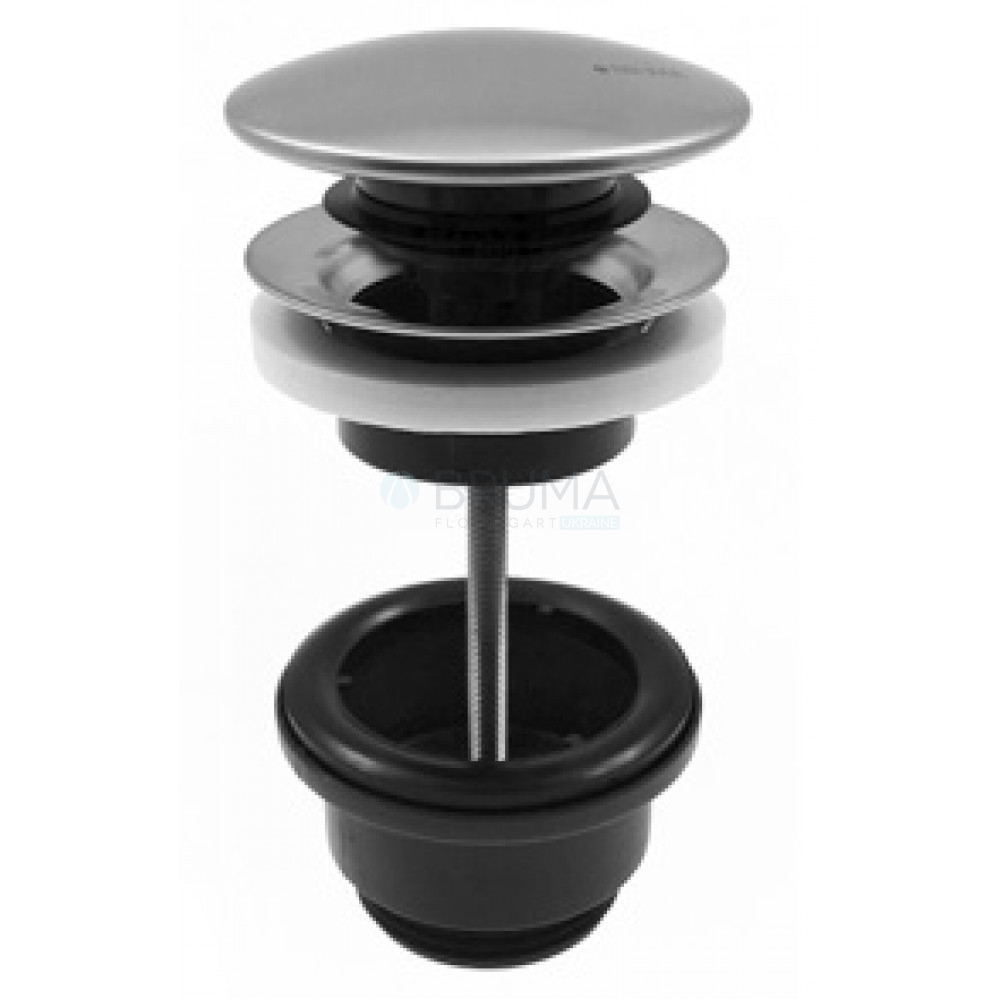 Відтискний механізм push-open 1 1/4"- Elo X-Alpha 186 001 0IS Satin stainless steel