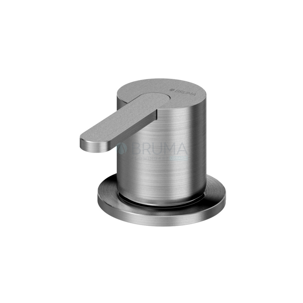 Змішувач для умивальника, з 1 виходом X-Alpha 186 001 2IS Satin stainless steel