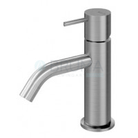 Змішувач для умивальника тип ручки 2 X-Alpha 186 000 3IS Satin stainless steel