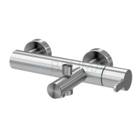 Змішувач для ванни X-Alpha 186 030 1IS Satin stainless steel