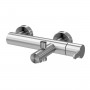 Змішувач для ванни X-Alpha 186 030 1IS Satin stainless steel