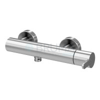 Змішувач для душу тип ручки 2 X-Alpha 186 040 2IS Satin stainless steel