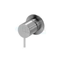 Змішувач прихованого монтажу з 1 виходом тип 2 X-Alpha 186 120 2IS Satin stainless steel