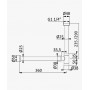 Сифон 1 1/4"  - Elo X-Alpha 186 137 0IS Satin stainless steel