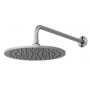 Душевая лейка Ø300 мм с держателем к стене 350 мм - X-Alpha 186 522 0ZZ Satin stainless steel
