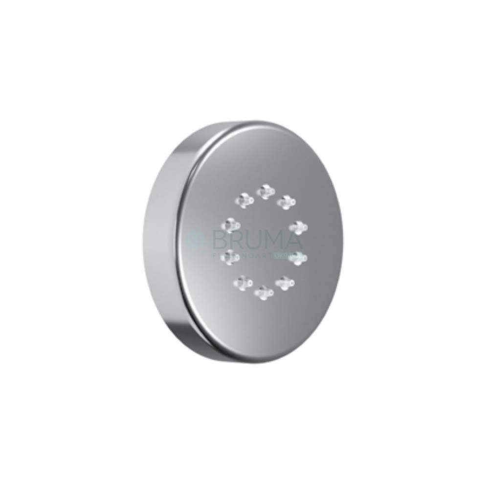 Форсунка настінна X-Alpha 186 590 1IS Satin Stainless Steel 