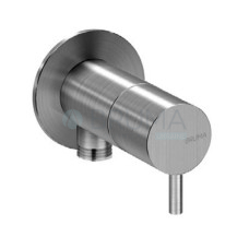 Кутовий кран з підключенням 3/8" - X-Alpha 186 590 5IS Satin stainless steel